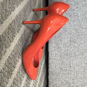 Coach Coral patent leather heels